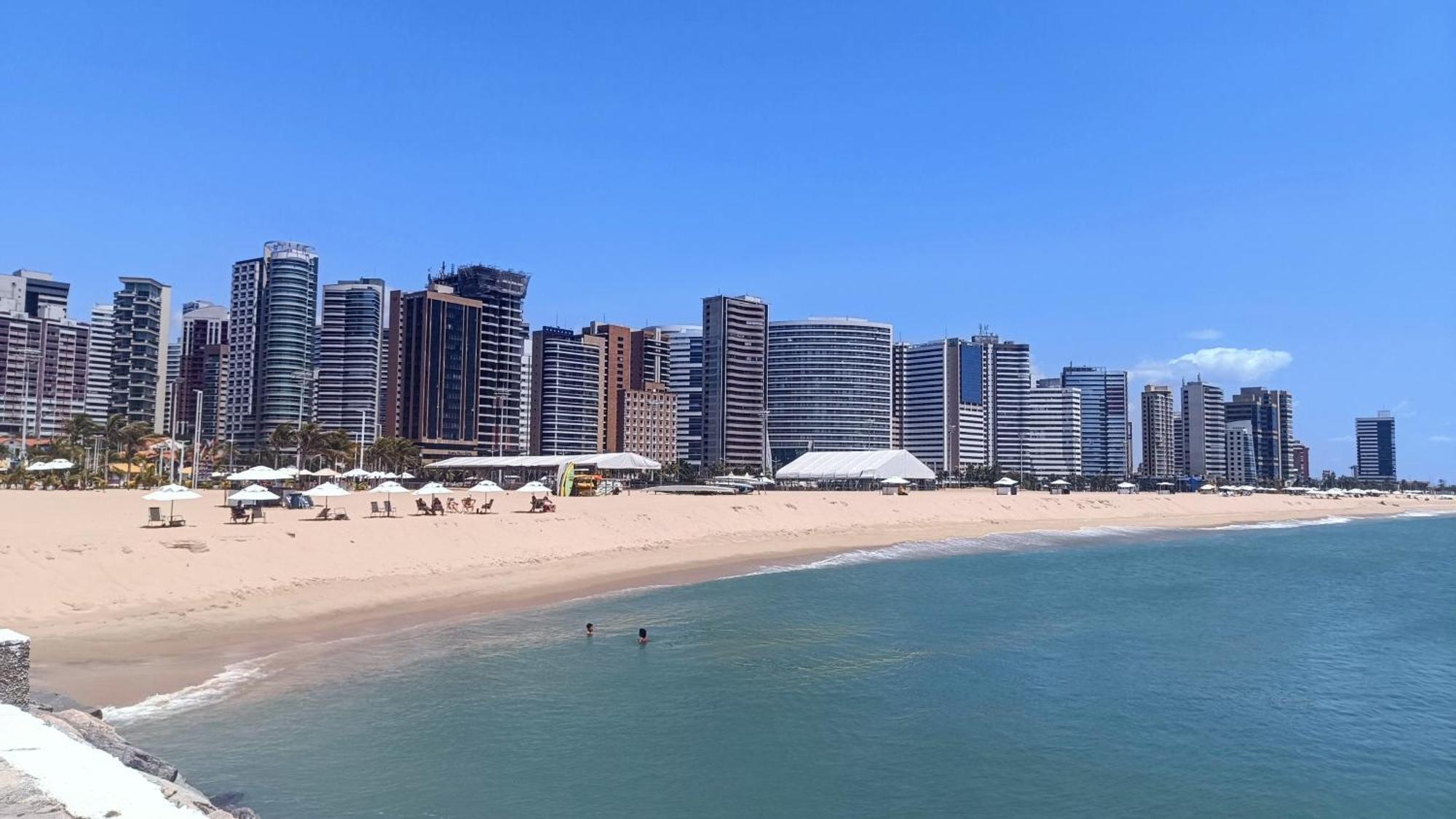 Excelente Apto Com Vista Mar Na Praia De Iracema Fortaleza  Eksteriør bilde